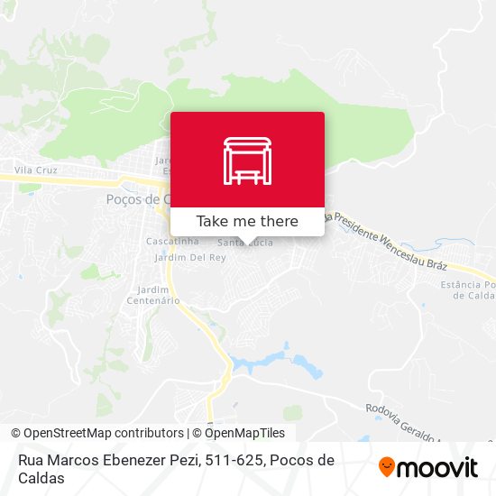 Rua Marcos Ebenezer Pezi, 511-625 map