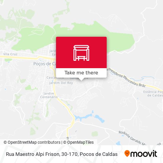 Rua Maestro Alpi Frison, 30-170 map