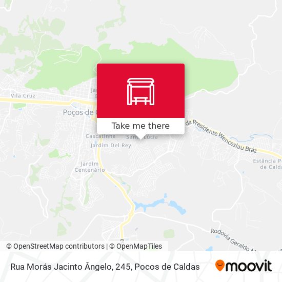 Rua Morás Jacinto Ângelo, 245 map