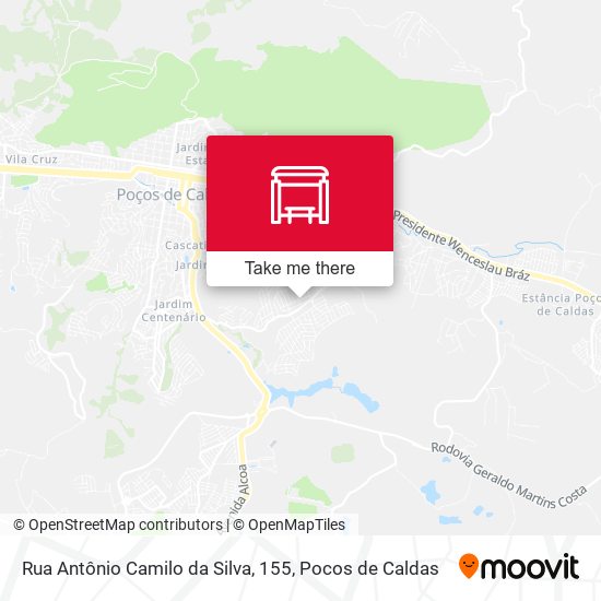 Rua Antônio Camilo da Silva, 155 map