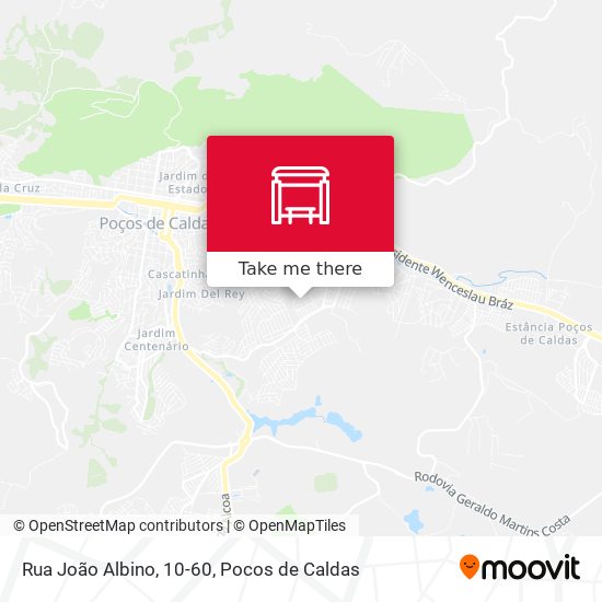 Rua João Albino, 10-60 map
