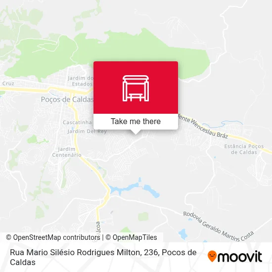 Rua Mario Silésio Rodrigues Milton, 236 map