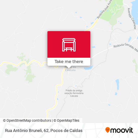 Rua Antônio Bruneli, 62 map