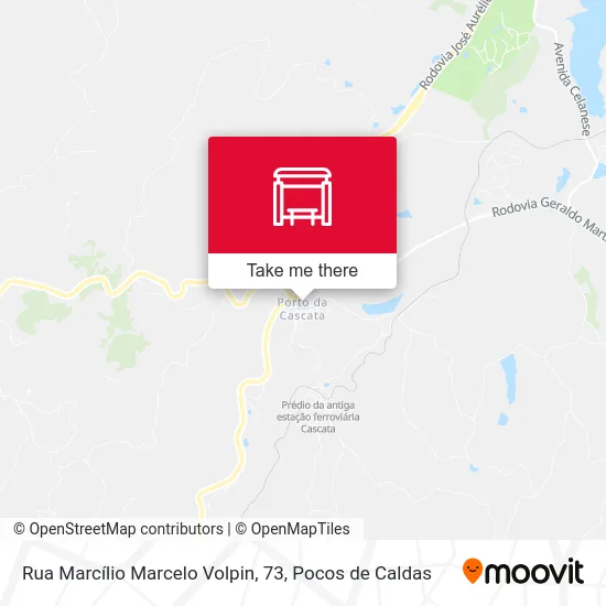 Rua Marcílio Marcelo Volpin, 73 map
