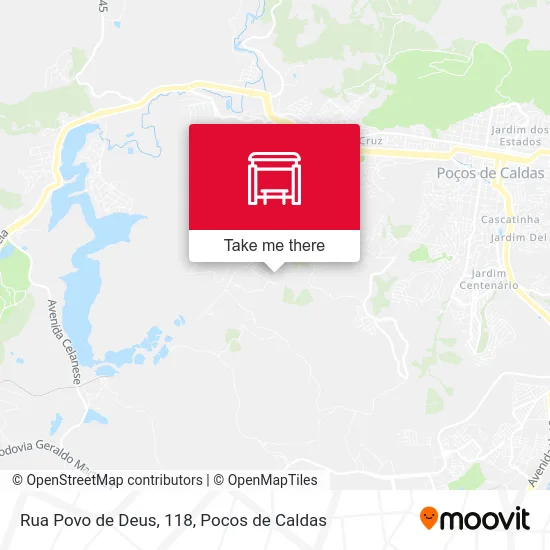 Rua Povo de Deus, 118 map