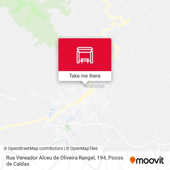 Rua Vereador Alceu de Oliveira Rangel, 194 map