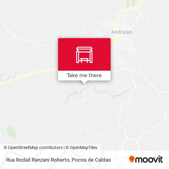 Mapa Rua Rodail Ranzani Roberto