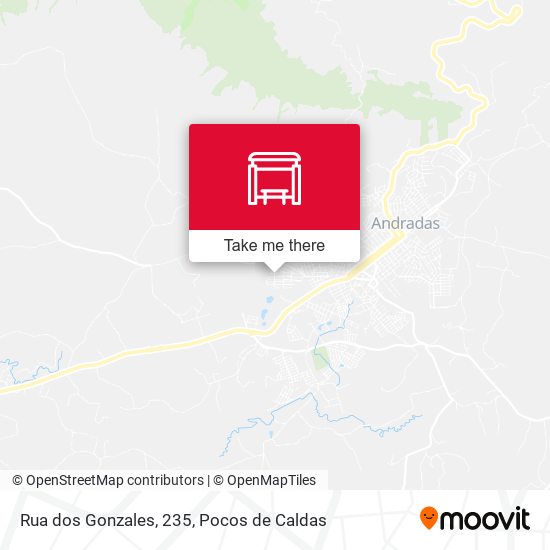 Mapa Rua dos Gonzales, 235