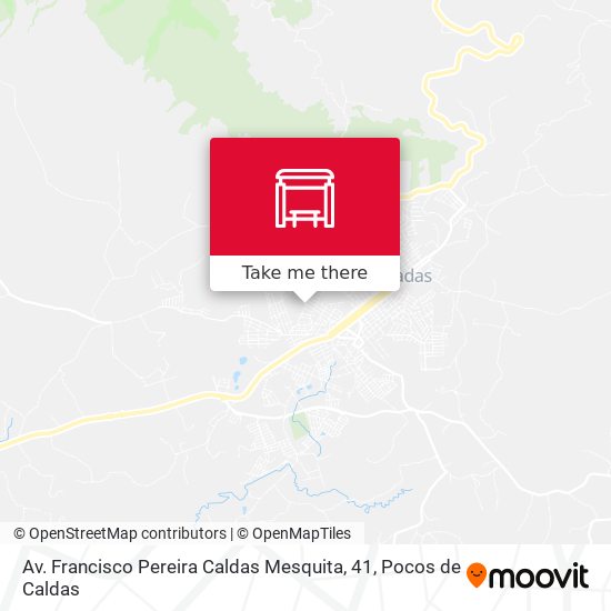Av. Francisco Pereira Caldas Mesquita, 41 map