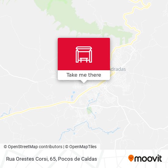 Mapa Rua Orestes Corsi, 65