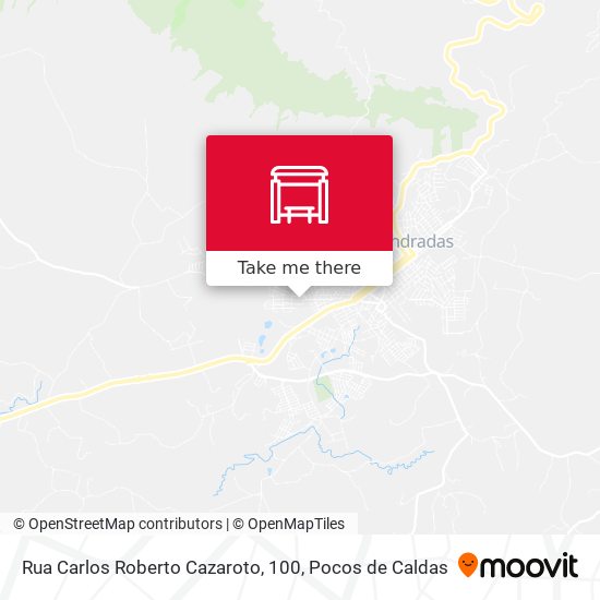 Rua Carlos Roberto Cazaroto, 100 map