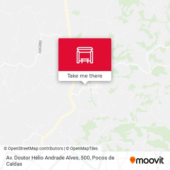 Av. Doutor Hélio Andrade Alves, 500 map