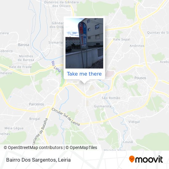 Bairro Dos Sargentos map