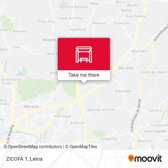 ZICOFA 1 map