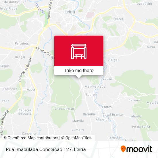 Rua Imaculada Conceição 127 mapa