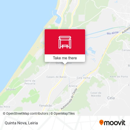 Quinta Nova map