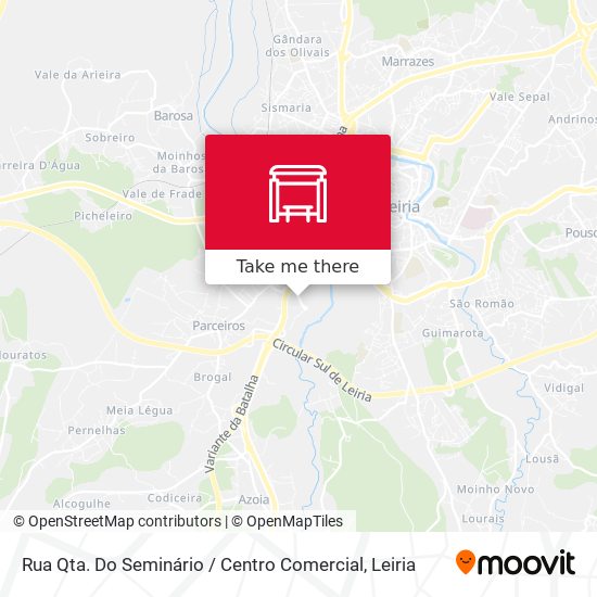 Rua Qta. Do Seminário / Centro Comercial map