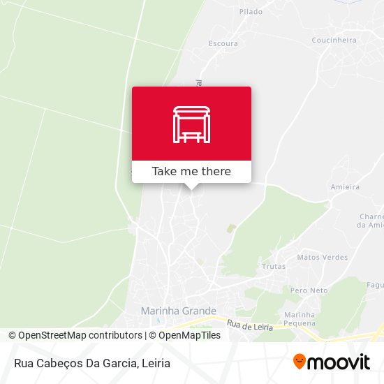 Rua Cabeços Da Garcia map