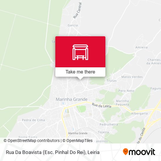 Rua Da Boavista (Esc. Pinhal Do Rei) mapa