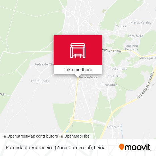 Rotunda Do Vidraceiro (Zona Comercial) map