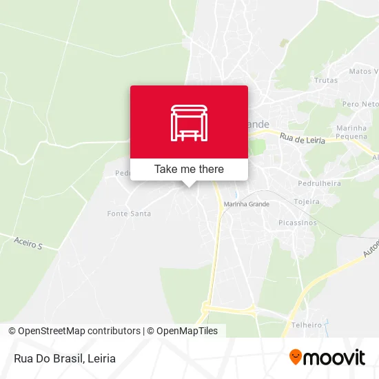 Rua Do Brasil map