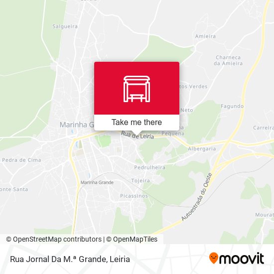 Rua Jornal Da M.ª Grande map