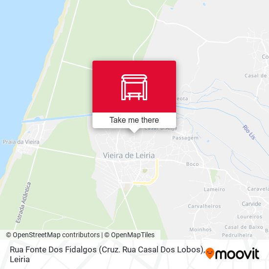 Rua Fonte Dos Fidalgos (Cruz. Rua Casal Dos Lobos) map