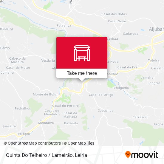 Quinta Do Telheiro / Lameirão map