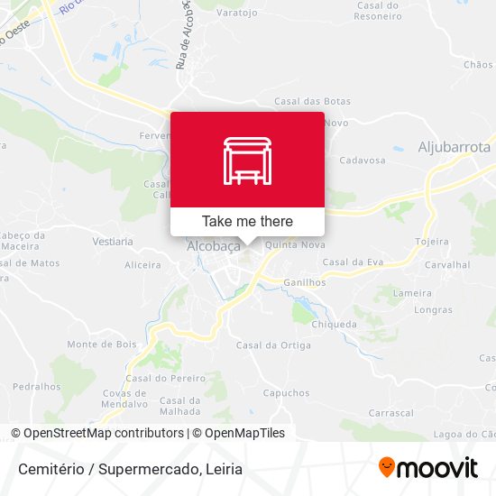 Cemitério / Supermercado map