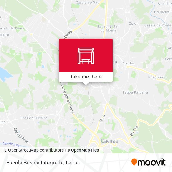 Escola Básica Integrada map