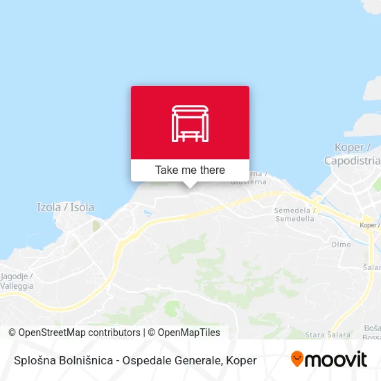 Splošna Bolnišnica - Ospedale Generale map