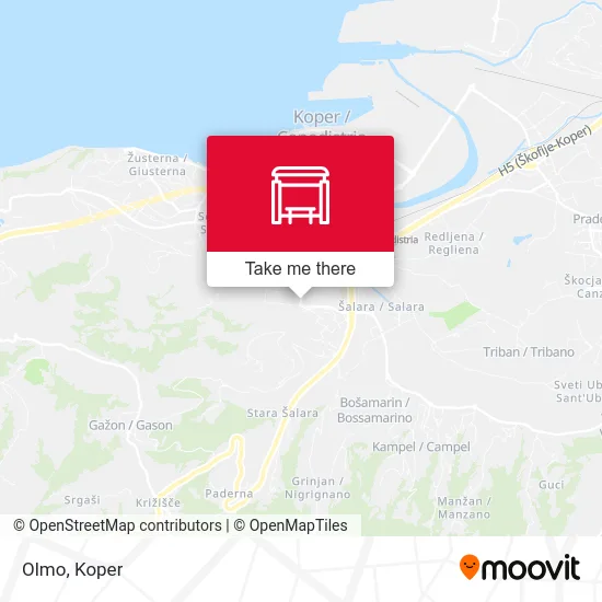 Olmo map
