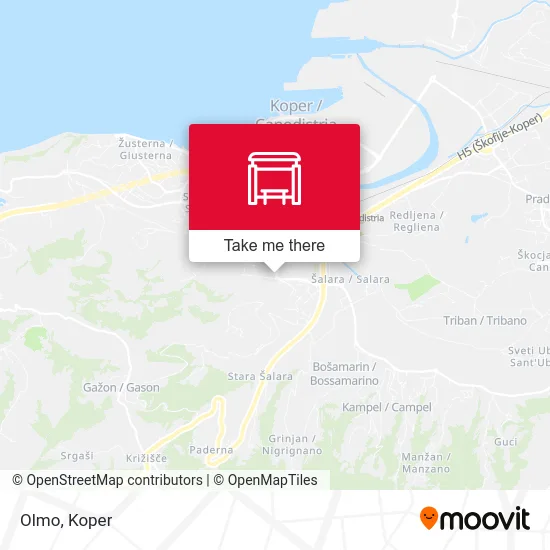Olmo map