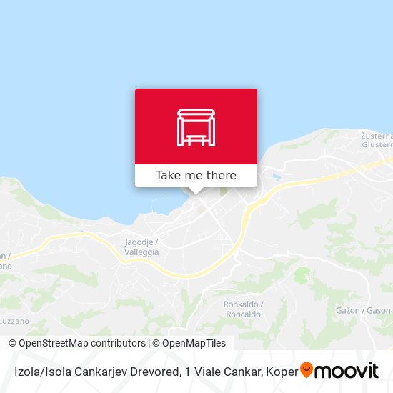 Izola / Isola  Cankarjev Drevored, 1  Viale Cankar map