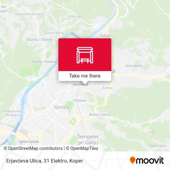 Erjavčeva Ulica, 31 Elektro map