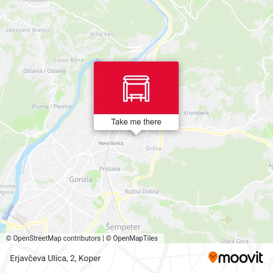 Erjavčeva Ulica, 2 map
