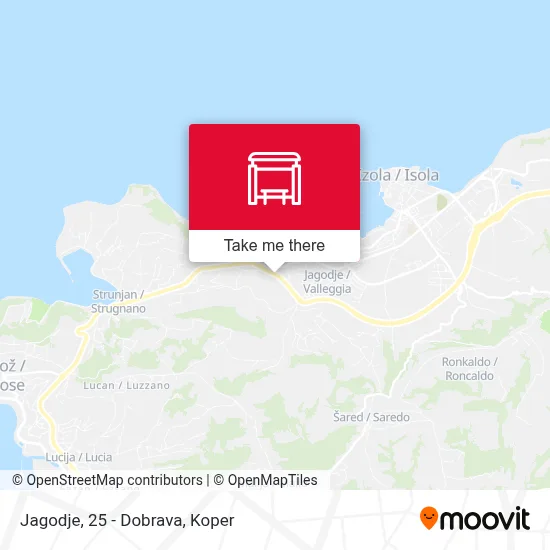 Jagodje, 25 - Dobrava map