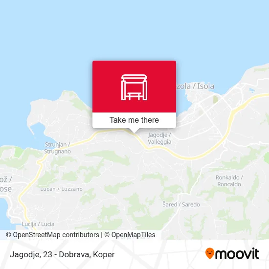 Jagodje, 23 - Dobrava map