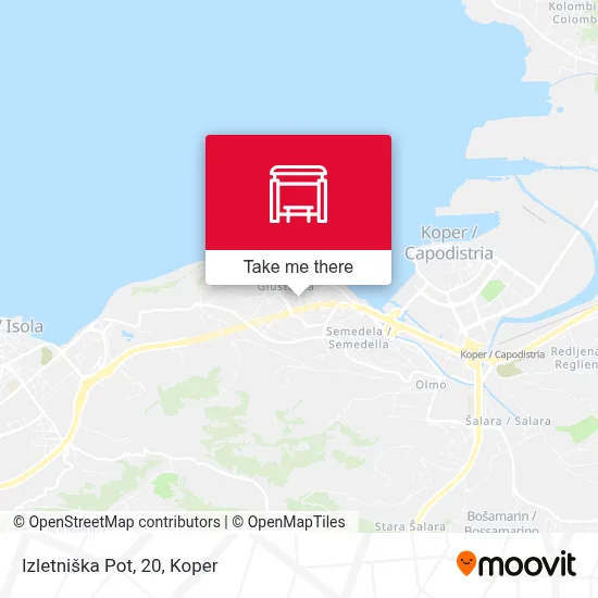 Izletniška Pot, 20 map