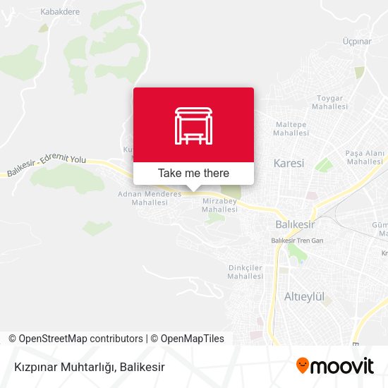 Kızpınar Muhtarlığı map