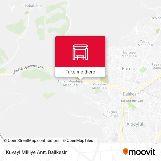 Kuvayi Milliye Anıt map