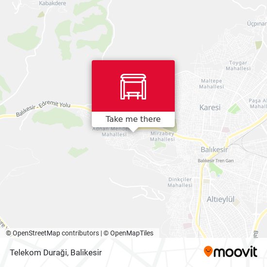 Telekom Duraği map