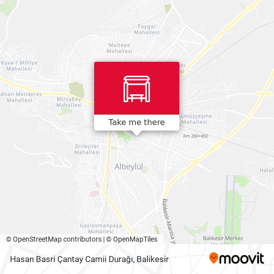 Hasan Basri Çantay Camii Durağı map