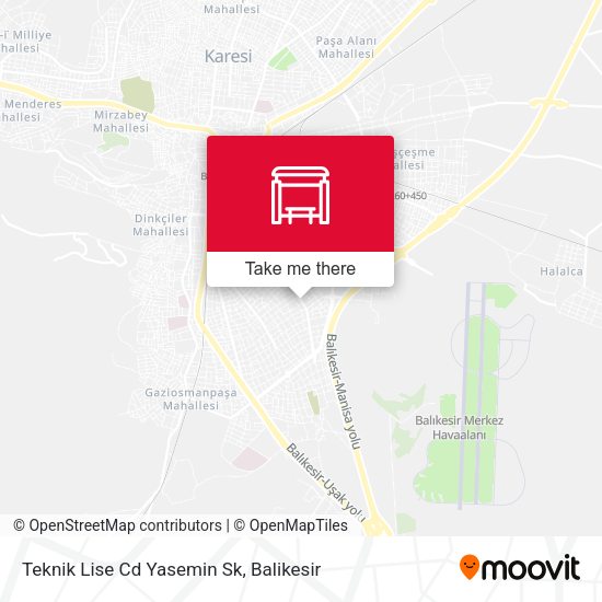 Teknik Lise Cd Yasemin Sk map
