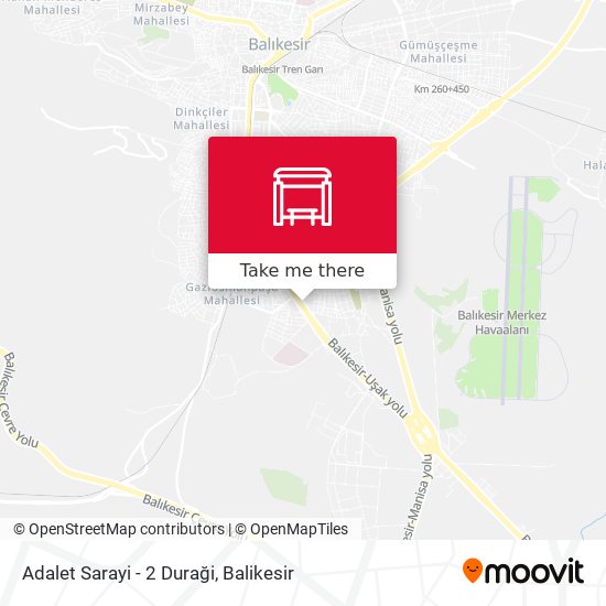 Adalet Sarayi - 2 Duraği map