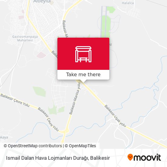 Ismail Dalan Hava Lojmanları Durağı map