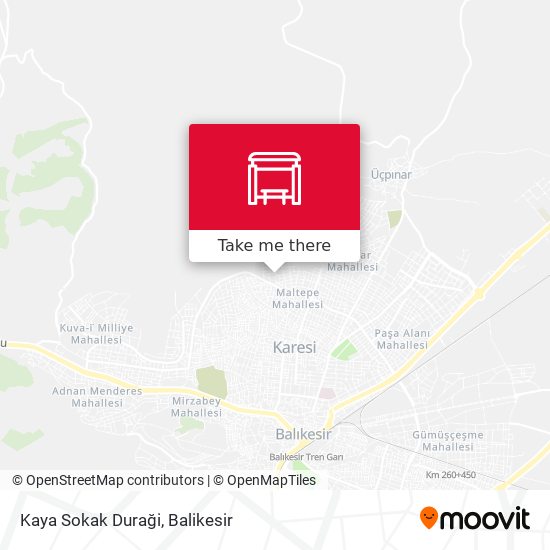 Kaya Sokak Duraği map