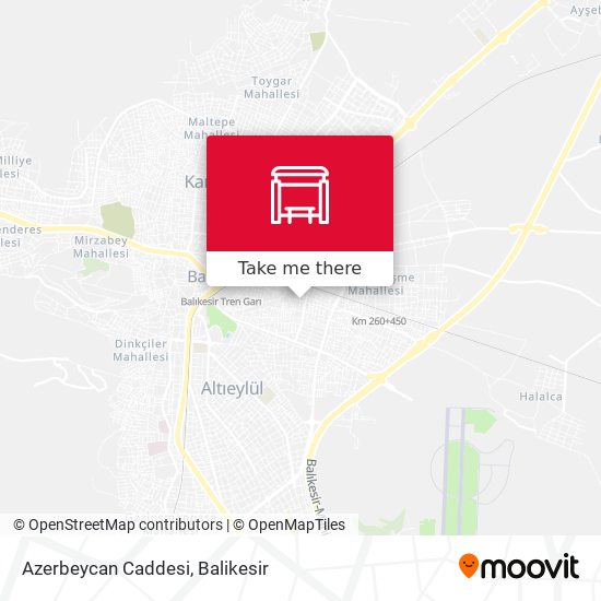 Azerbeycan Caddesi map