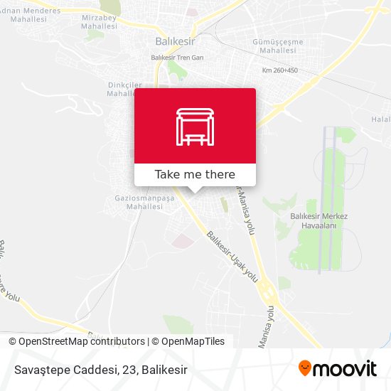 Savaştepe Caddesi, 23 map