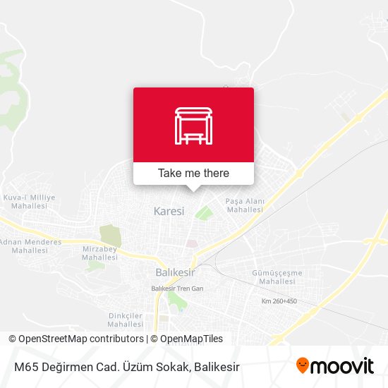 M65 Değirmen Cad. Üzüm Sokak map